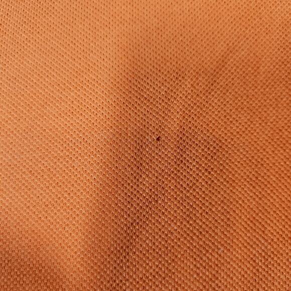 Lacoste Polo Shirt Mens 4XL (9) Cotton Embroidered Croc Logo Peach Tag 9 Preppy - Picture 8 of 9